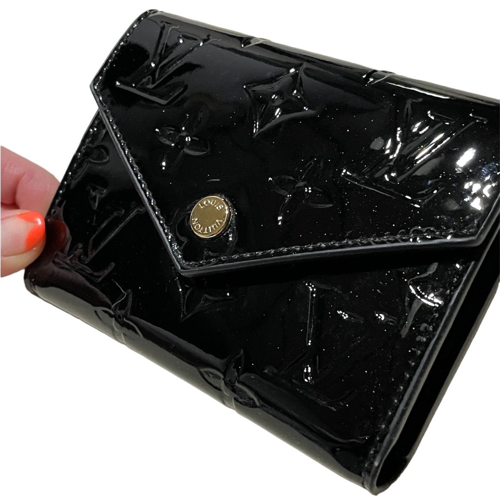Patent Leather LV Wallet